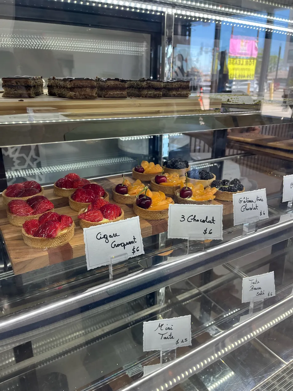 Pastry display case